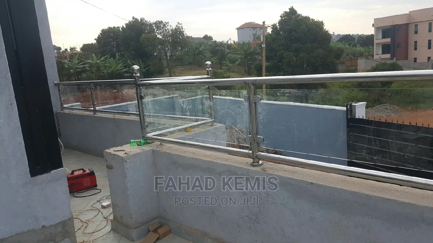 Stainless Glass Balcony Railing