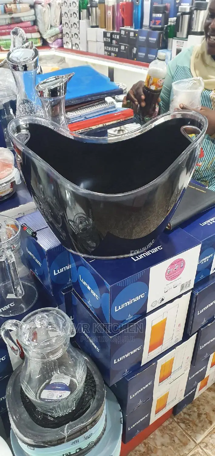 Hard Plastic Ice Buckets