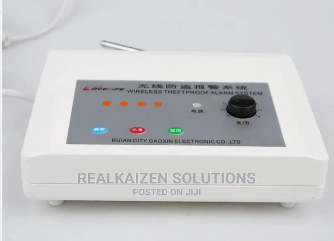 Wireless Remote Control Motion Sensor Antitheft Alarm System