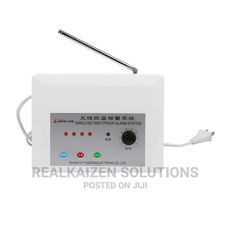 Wireless Remote Control Motion Sensor Antitheft Alarm System