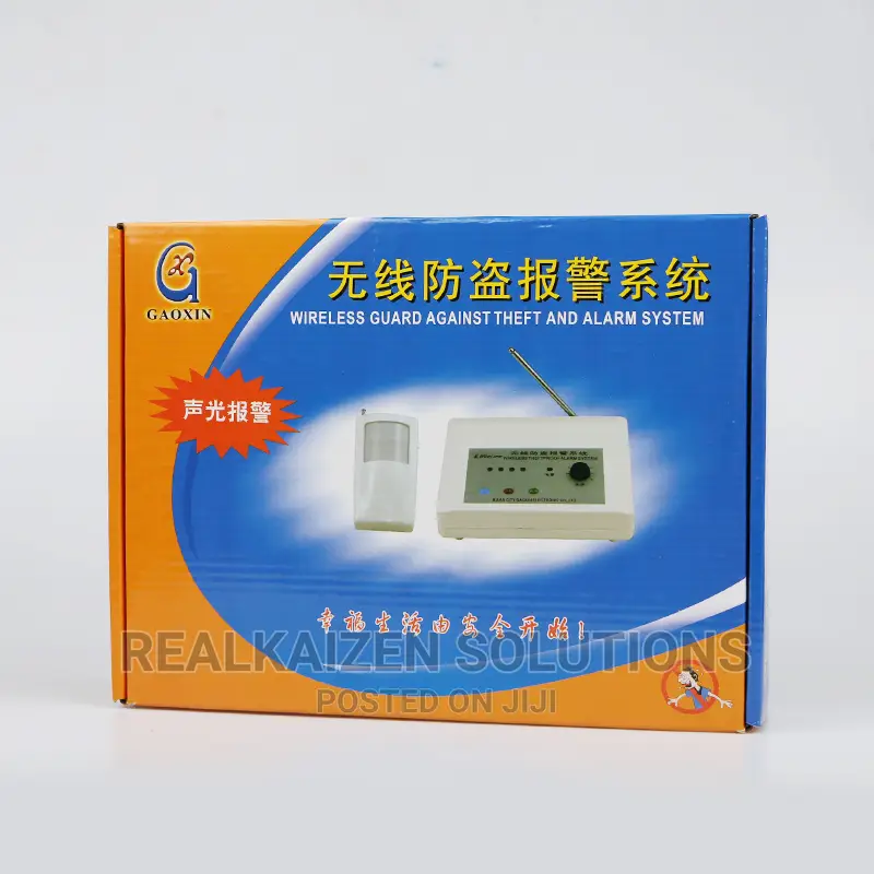 Wireless Remote Control Motion Sensor Antitheft Alarm System