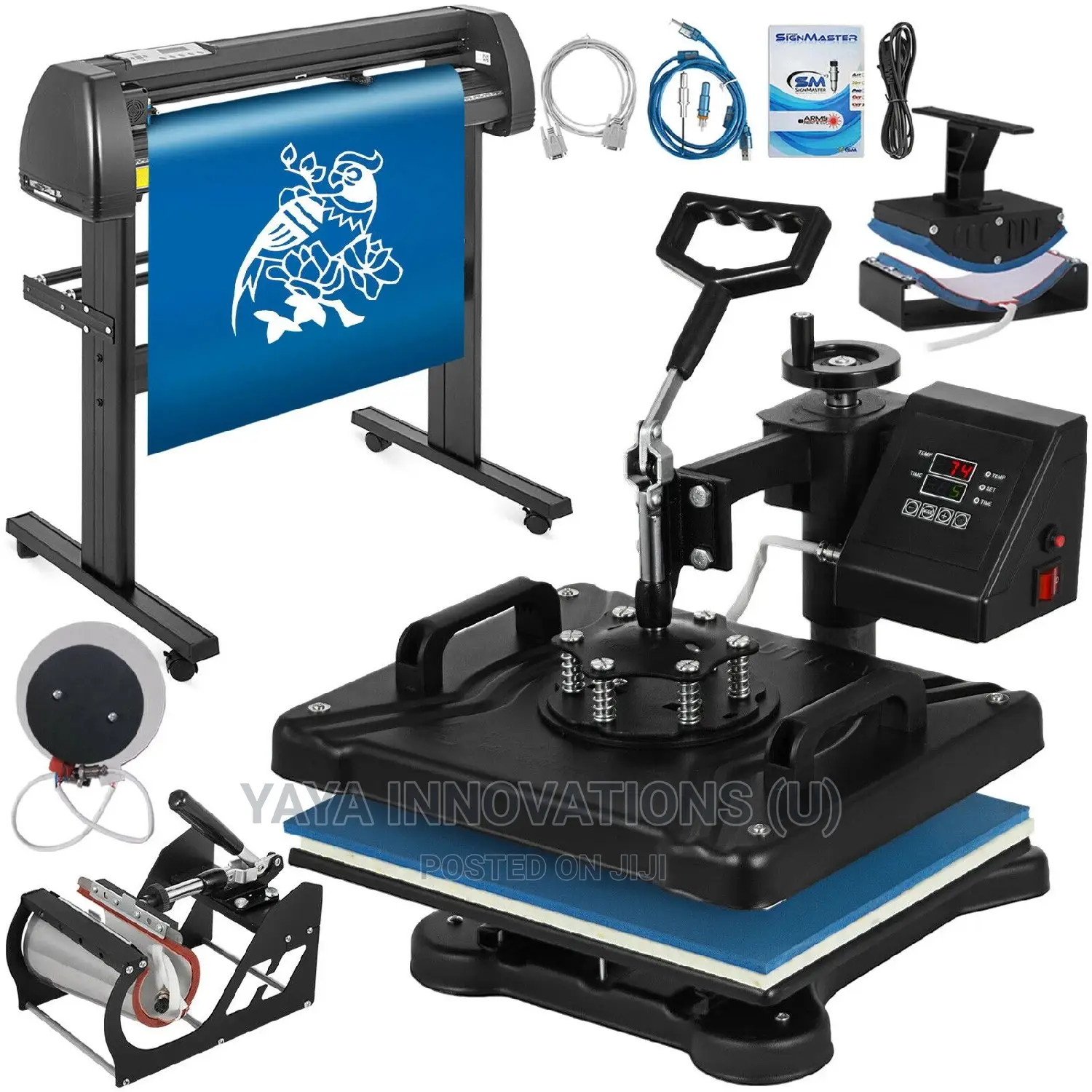 Heat Press and Cutting Plotter Brand New