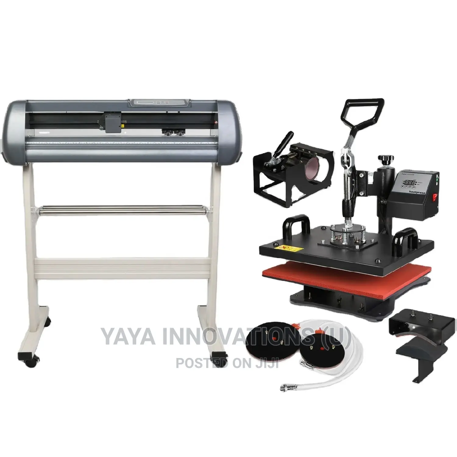 Heatpress and Cutter Plotter Full Package