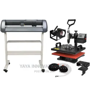 Heatpress and Cutter Plotter Full Package