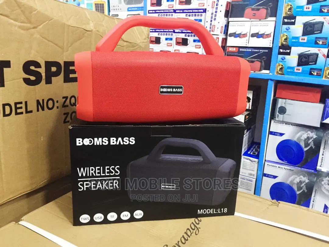 Booms Bass Portable Wireless Bluetooth Speaker – L18