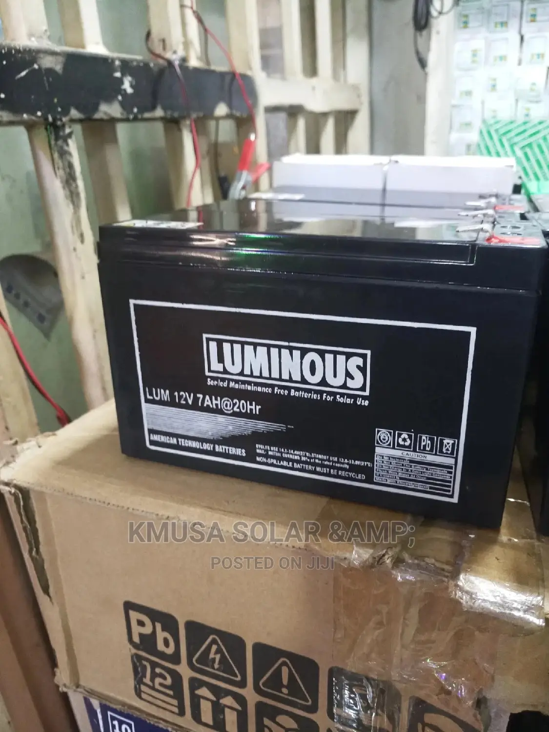 12v/7ah Luminous Battery