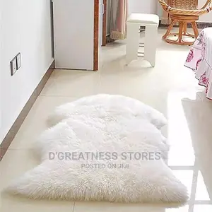 White Fur Rug