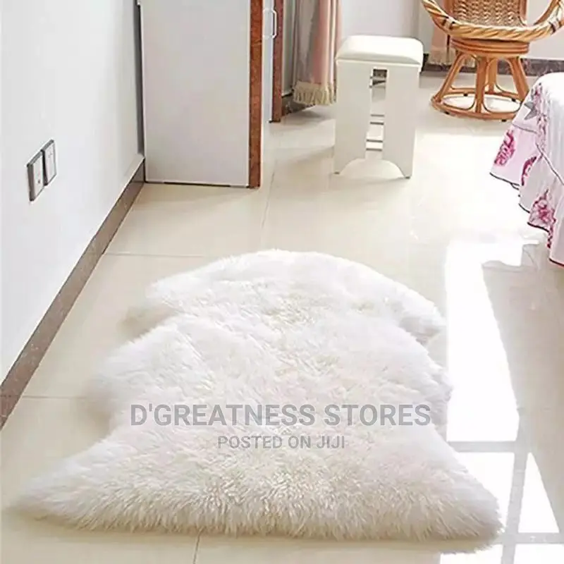 White Fur Rug