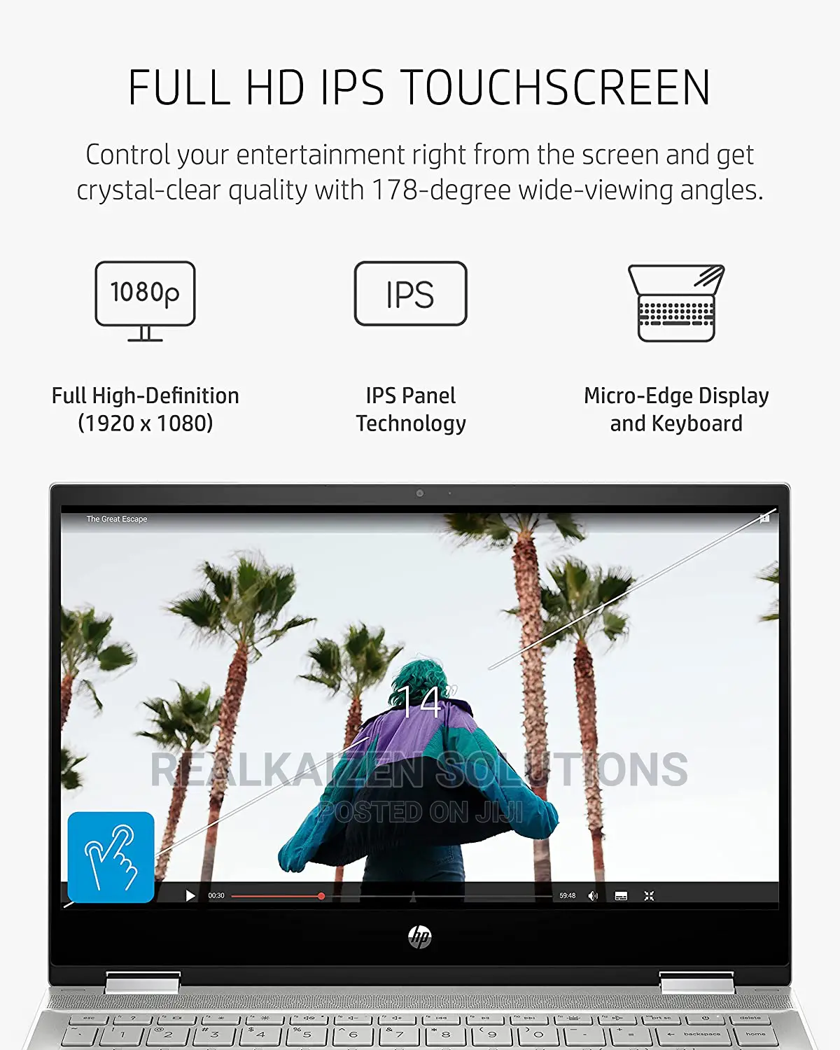 New Laptop HP Pavilion X360 8GB Intel Core I5 SSD 500GB