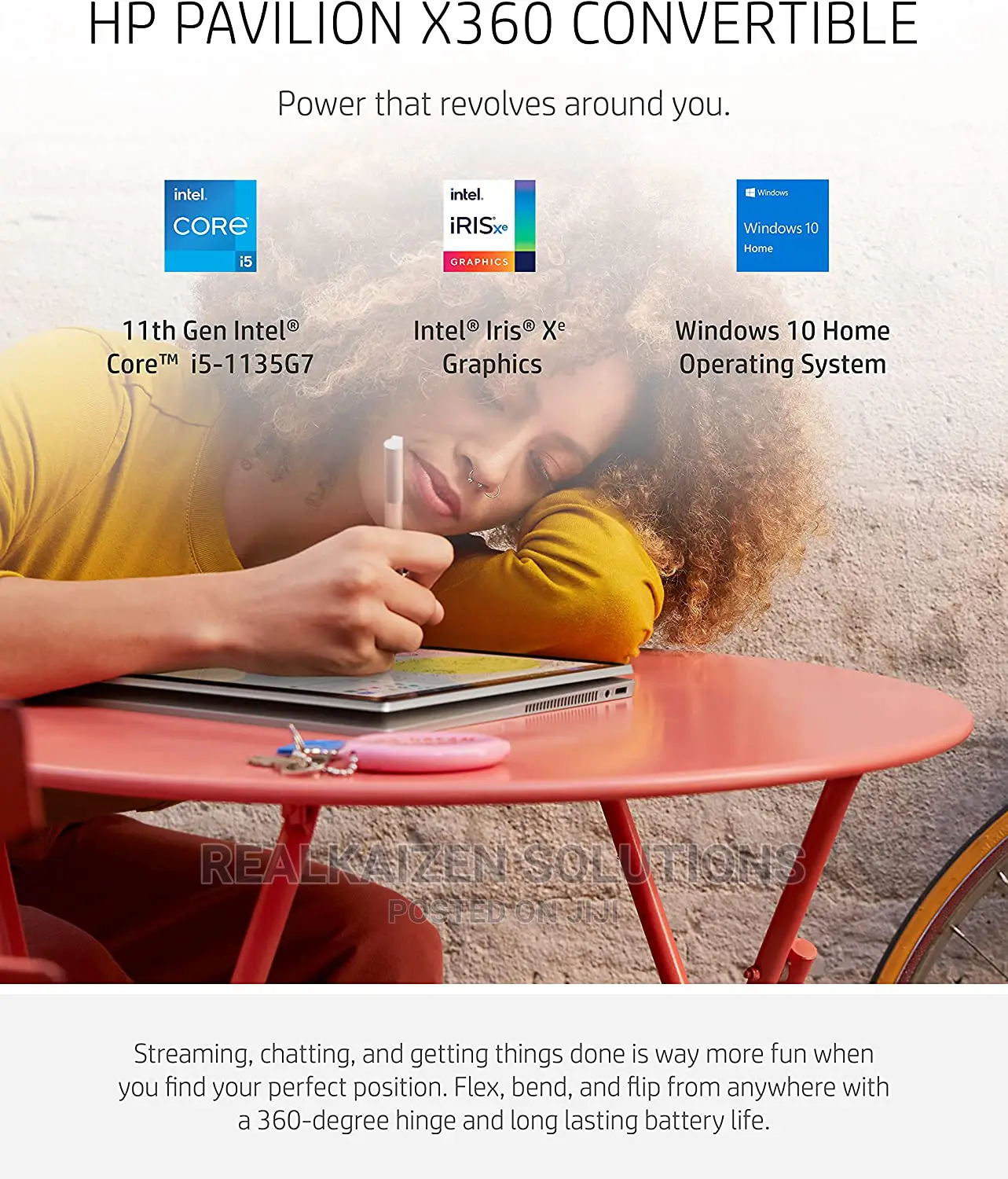 New Laptop HP Pavilion X360 8GB Intel Core I5 SSD 500GB