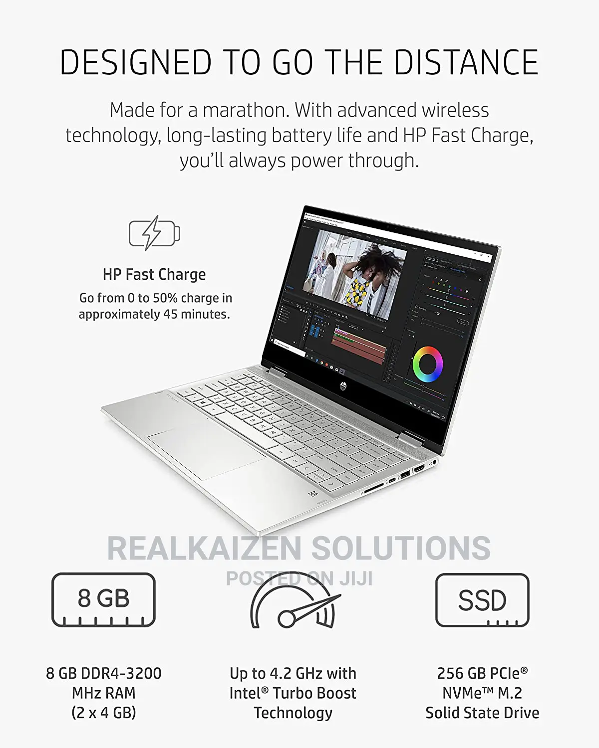 New Laptop HP Pavilion X360 8GB Intel Core I5 SSD 500GB