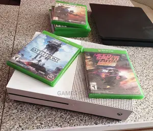 Xbox One Console and Its Games.