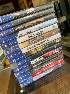 Used Ps4 Games Both in Softcopy and Cds.