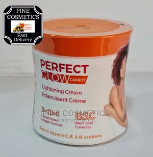 Perfect Glow Carrot Lightening Body Cream With Vitamin C,E B