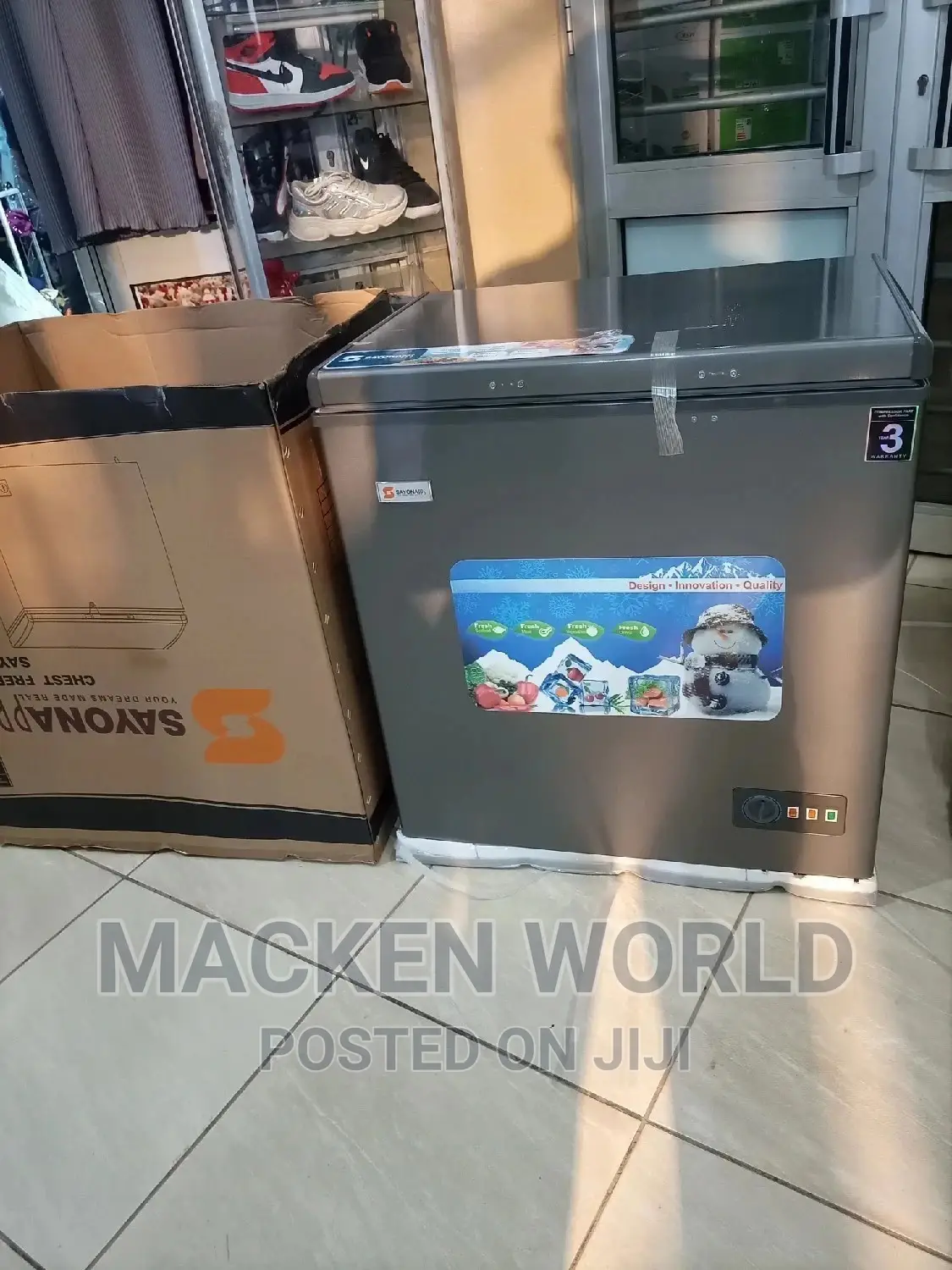 200L Sayona Deep Freezer Brand New