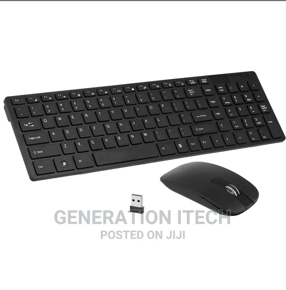 2.4G Wireless Keyboard and Mouse Combo