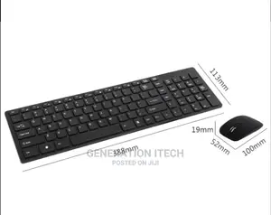 2.4G Wireless Keyboard and Mouse Combo