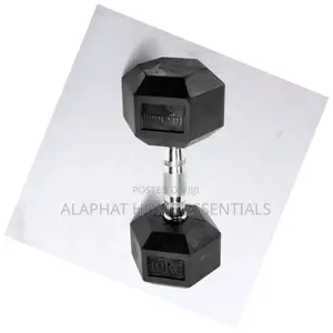 10kg Hexagonal Dumbbells