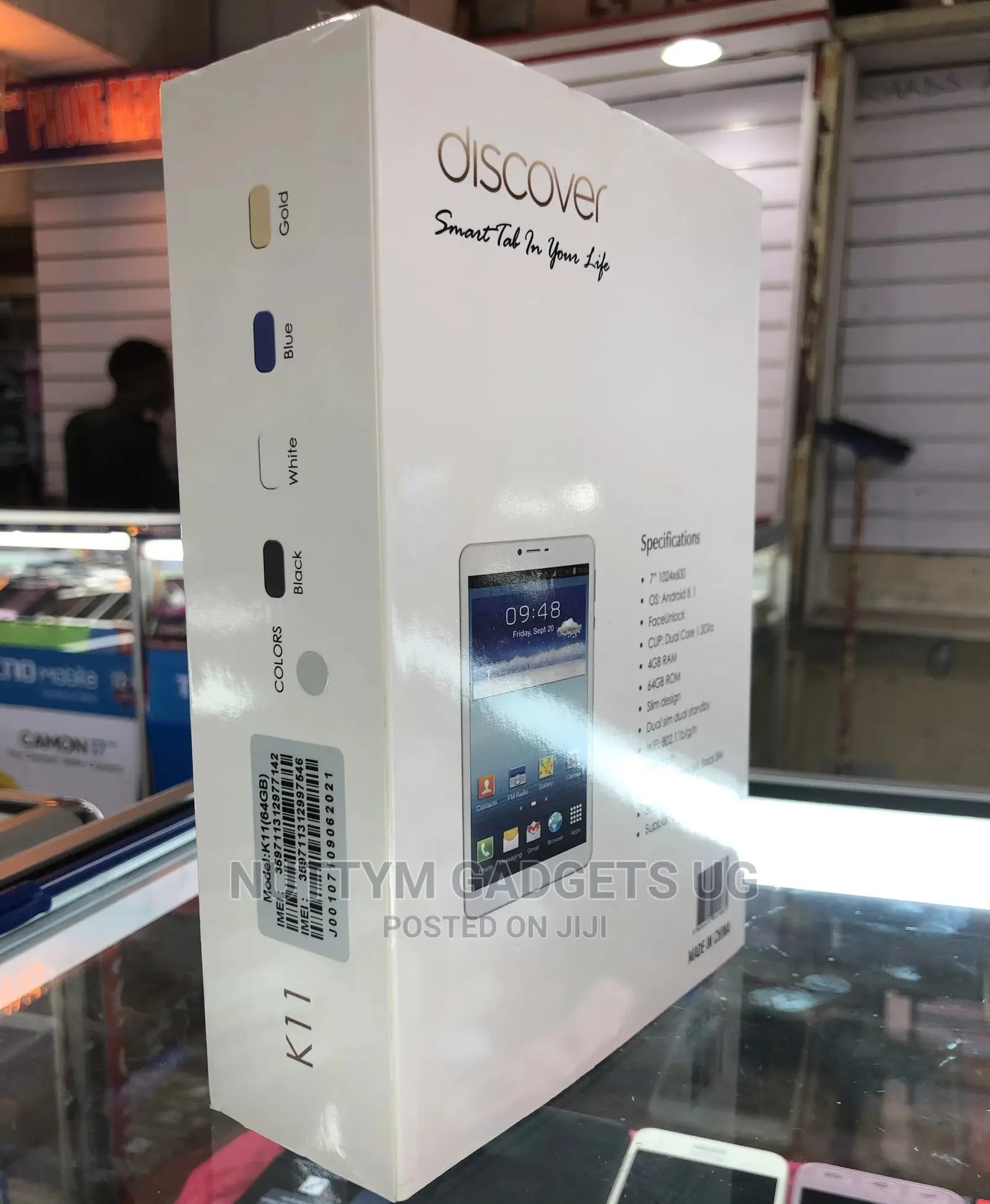 New Discover K11 64 GB Silver