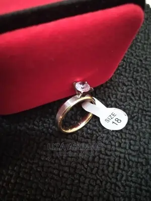 Authentic and Nice Double Color Engagement Rings