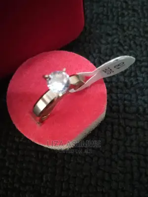 Authentic and Nice Double Color Engagement Rings