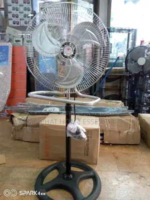 Deluxe Crown Metallic Fan