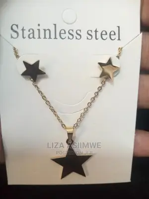 Women's Quality and Unique Star Stainless Steel Necklace