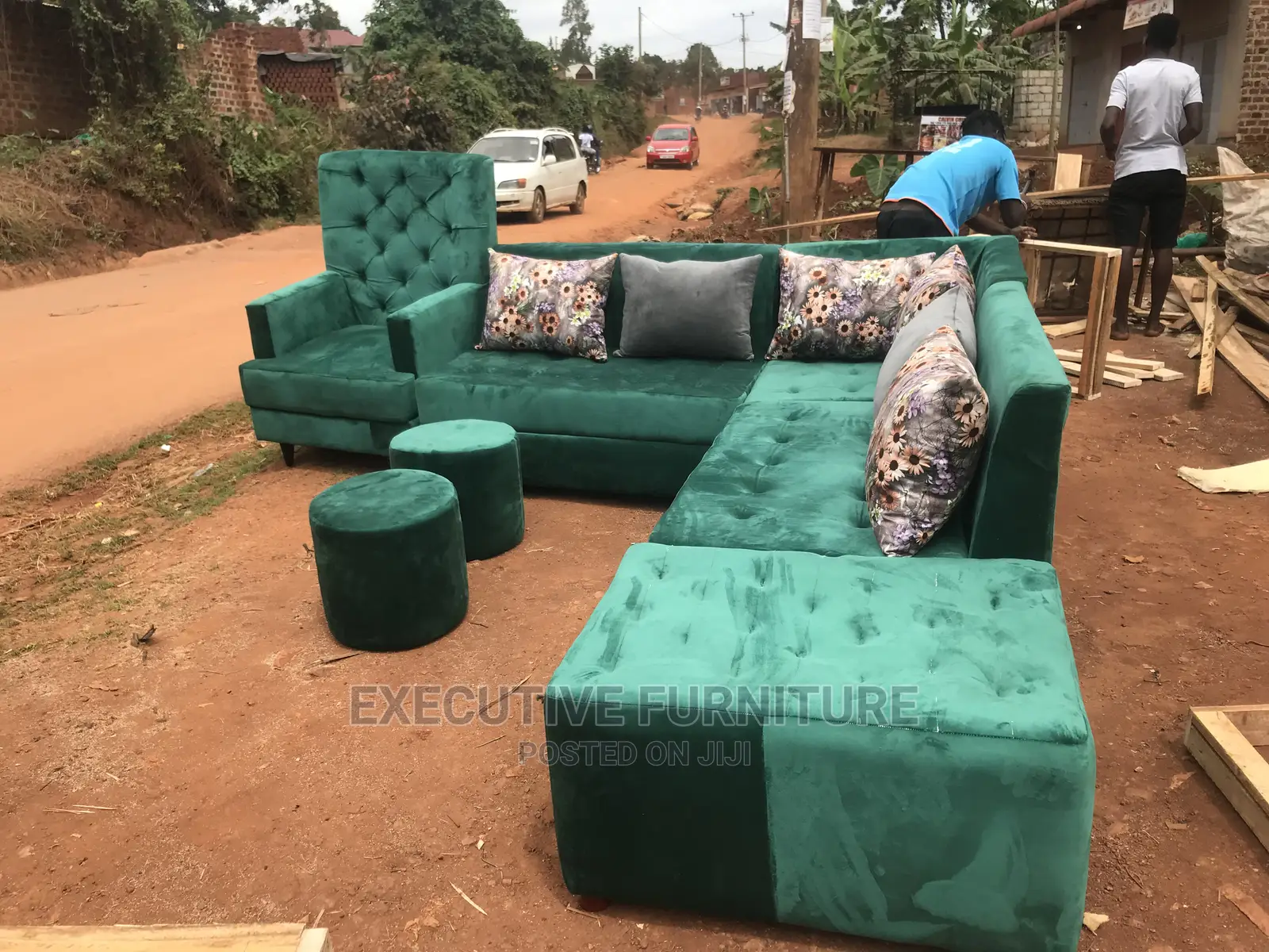 Sectional L Sofa