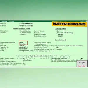 Tally Erp 9 Software |Installation| Training| Data Entry