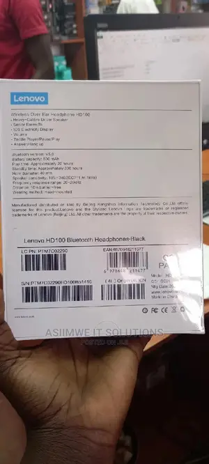 Lenovo Headphone Hd100