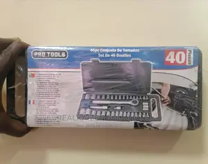 Pro Tools 40piece Metric Socket Set