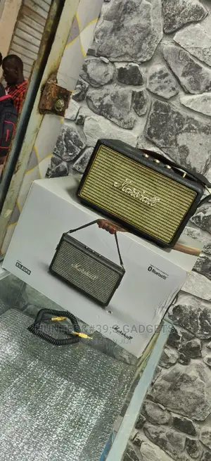 Marshall Kilburn Bluetooth Portable Rechargeable Speaker