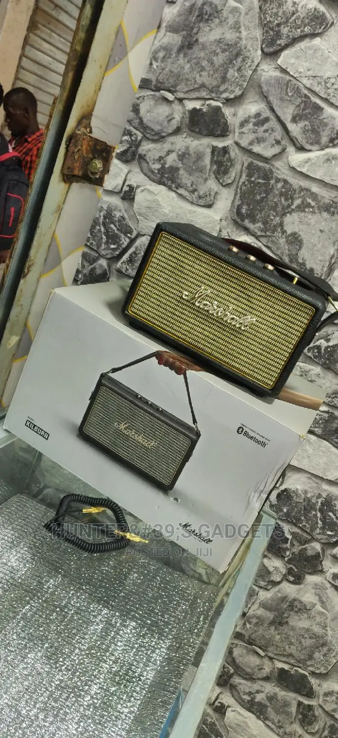 Marshall Kilburn Bluetooth Portable Rechargeable Speaker