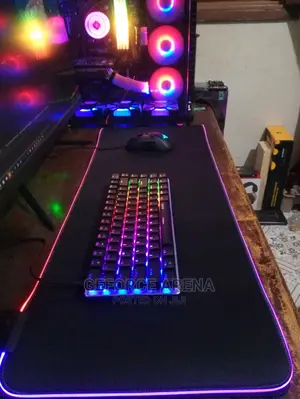 GMS-X5 Gaming Mouse Pad With RGB + Free Delivery