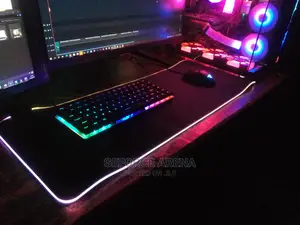 GMS-X5 Gaming Mouse Pad With RGB + Free Delivery