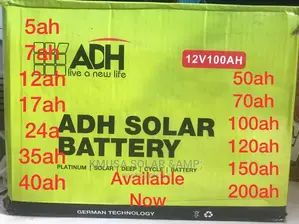 100ah Adh Battery