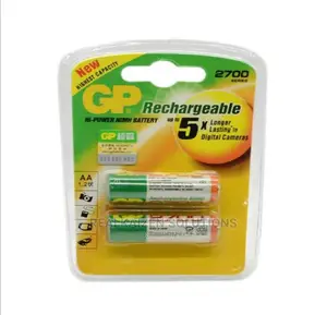 GP 1.2V Rechargeable Nimh LSD AA 2700 Series 2600mah 2pcs