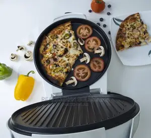 Geepas Non-Stick Double Heat Pizza Maker 1800W