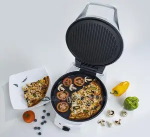Geepas Non-Stick Double Heat Pizza Maker 1800W