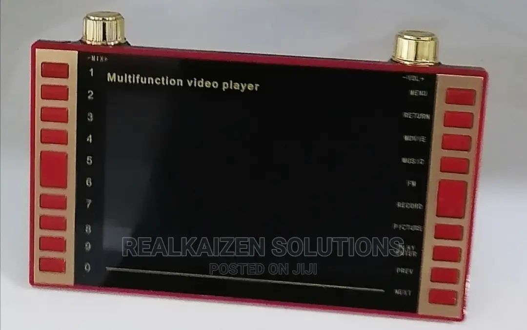 Multifunctional Rechargeable Portable HD Video Player