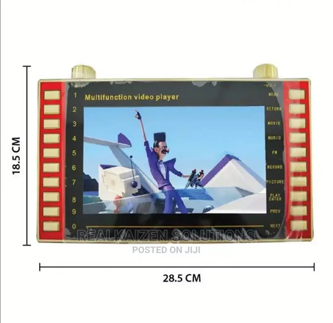 Multifunctional Rechargeable Portable HD Video Player