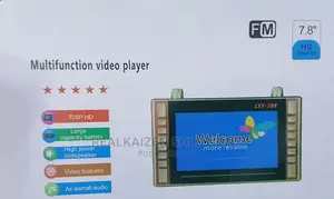 Multifunctional Rechargeable Portable HD Video Player
