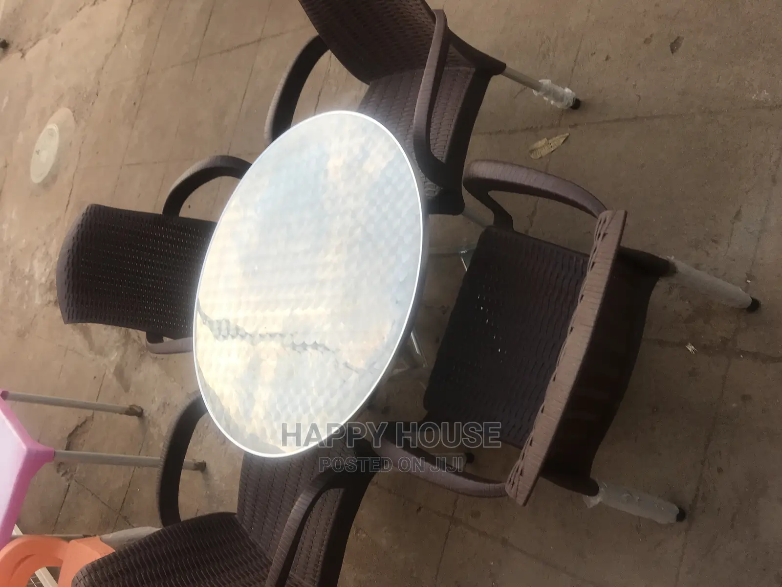 Set of Restaurant Dining or Outdoor