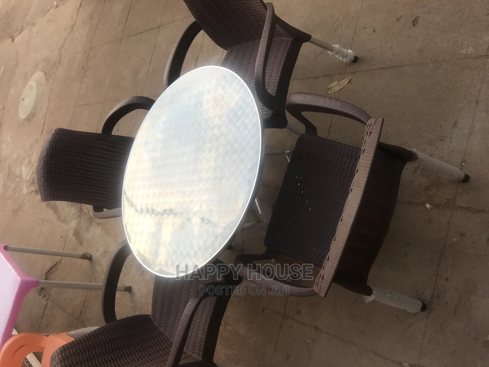 Set of Restaurant Dining or Outdoor