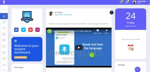 School Management School With ZOOM Class Support