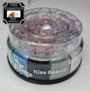Kiss Beauty Professional Round Eyeshadow Kit of 24 Colors