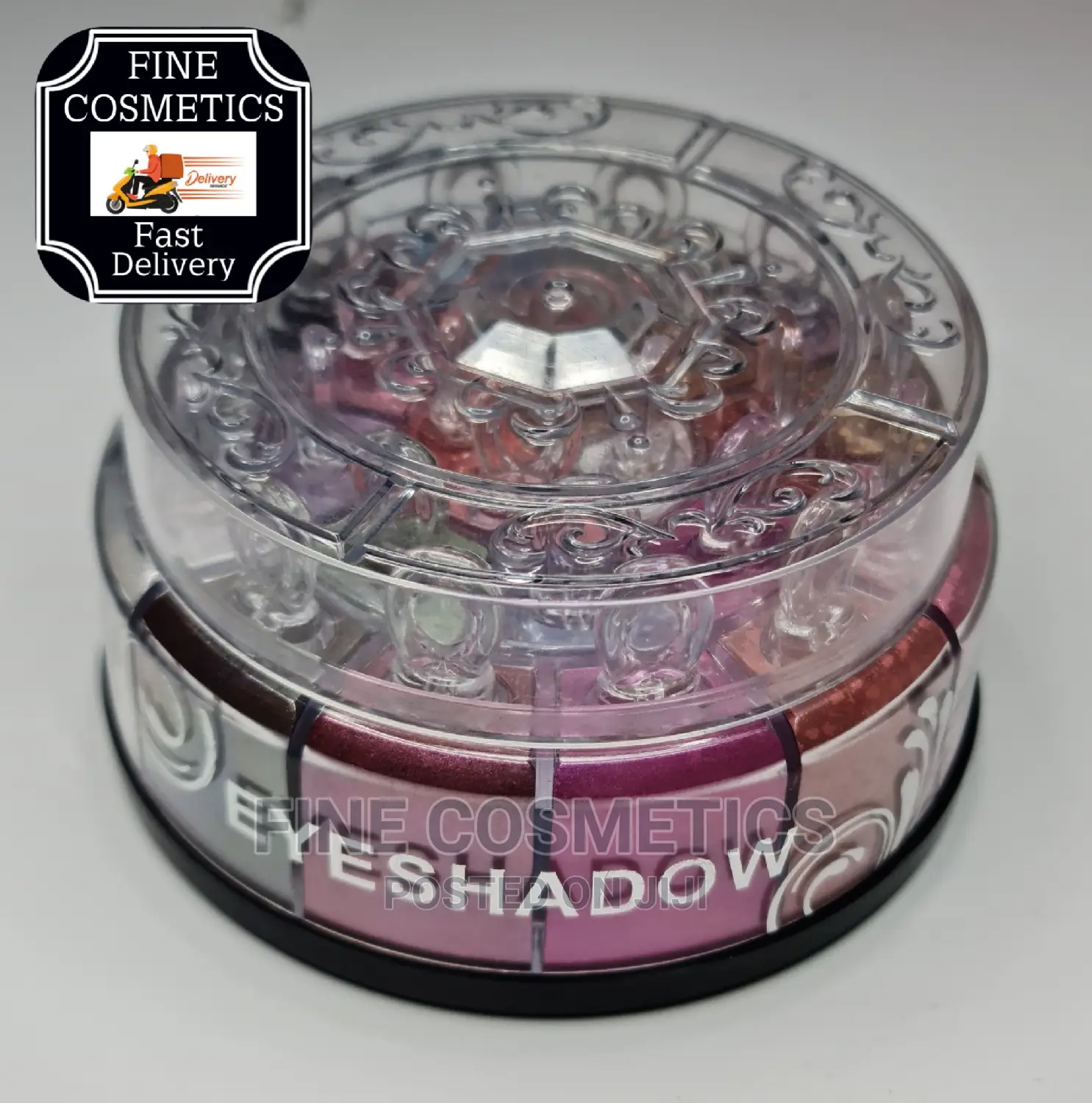 Kiss Beauty Professional Round Eyeshadow Kit of 24 Colors