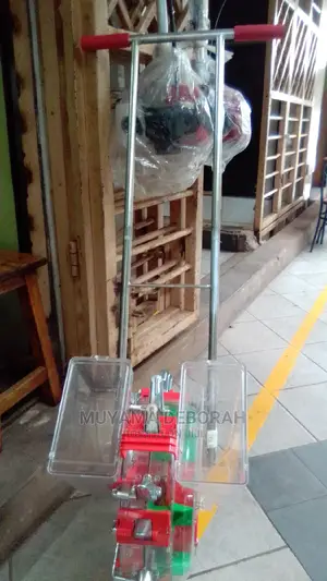 Hand Push Seed Planter Double