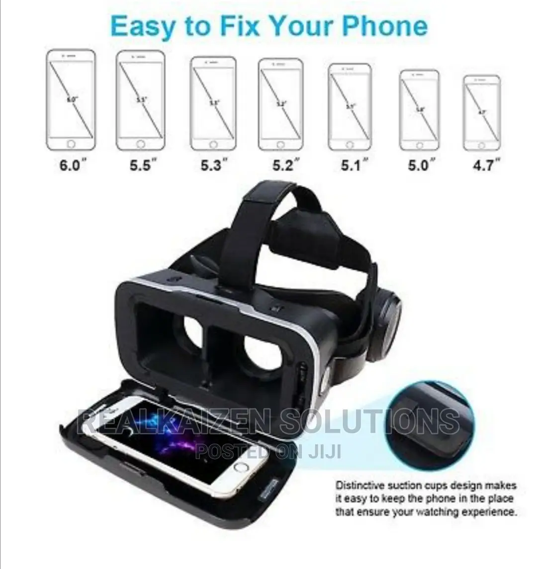 VR SHINECON Virtual Reality VR 3D Glasses With Headset