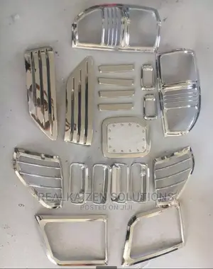 Fullset 19pc Chrome Trim KIT Toyota Land Cruiser Prado Fj90
